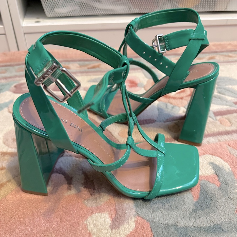 Green Gianni Bini Heels